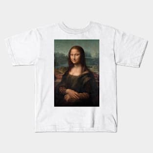 Leonardo's Mona Lisa Kids T-Shirt